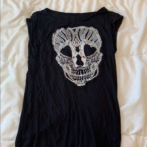 lace skeleton tank top